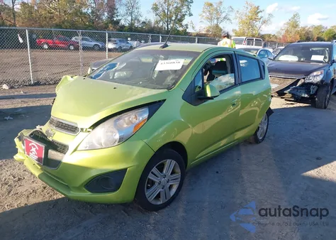 2014 Chevrolet Spark 1Lt Auto из США, поврежденный, VIN KL8CD6S97EC419042